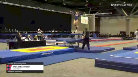 McKenzie Petrich - Double Mini Trampoline, Ultimate Air - 2021 USA Gymnastics Championships