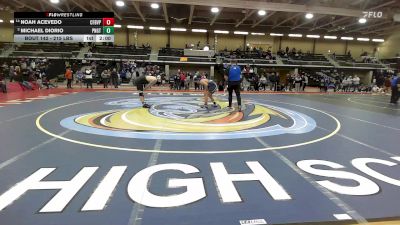 215 lbs Round Of 16 - Noah Acevedo, Central Falls/Blackstone Valley Prep vs Michael Diorio, Ponaganset