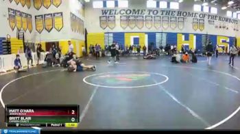 195 lbs Round 1 - Britt Blair, Camden County vs Matt O`Hara, Jensen Beach