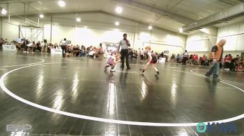 55 lbs Quarterfinal - Kysen Morgan, Fort Gibson Youth Wrestling vs Bradley Shadwick, Berryhill Wrestling Club