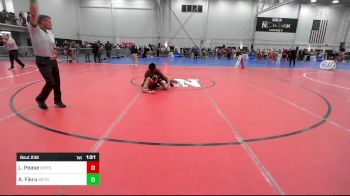 160 lbs Consi Of 8 #1 - Landon Pease, Wrestlers Way vs Able Fikru, Metrowest United