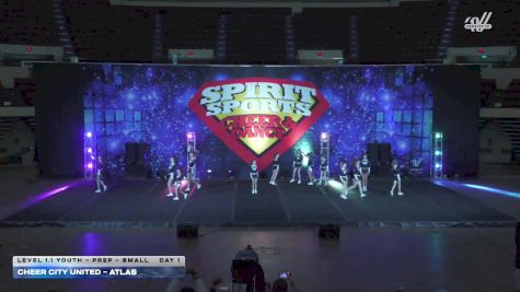 Cheer City United - ATLAS [2026 L1.1 Youth - PREP - Small Day 1] 2026 Spirit Sports Kansas City Nationals