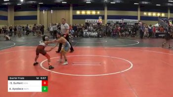 Match - Santiago Guillent, Socal Grappling Club vs Abrionna Apodaca, Wapato Wrestling Club