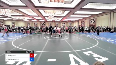 250 lbs Rr Rnd 2 - Caleb Tyler, Pennsylvania vs Christopher Belmonte, New York