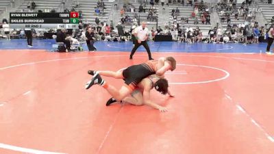 120 lbs Rr Rnd 3 - Ryan Blewett, Triumph Maize - HSB vs Skiles Burkhead, Team Dynasty - HSB