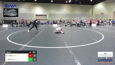 97 lbs Rr Rnd 3 - Brodey Lewis, Askren Wrestling Academy - (A) vs Jaxon McCune, Gold Rush Wrestling