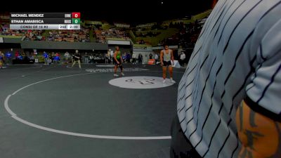 190 lbs Consi Of 16 #2 - Michael Mendez, Ernest Righetti vs Ethan Amabisca, Roosevelt