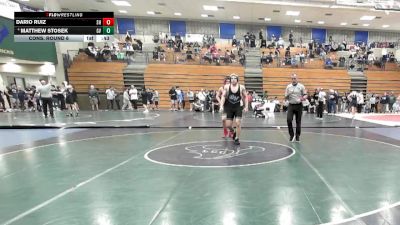 165 lbs Cons. Round 6 - Dario Ruiz, South Hills vs Matthew Stosek, Green Valley