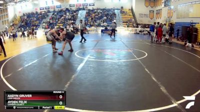 113 Blue Round 4 - Aadyn Gruver, Lake Gibson vs Ayden Felix, Camden County