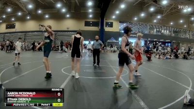 140 lbs Round 6 (8 Team) - Ethan Diebold, Hanover Hawkeye vs Aaron McDonald, Junior Terps Xtreme