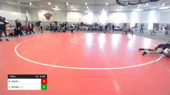 174 lbs Consolation - Kolton Clark, Virginia Tech vs Lennox Wolak, UNATT-New York City RTC