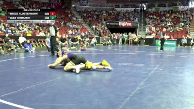 1A-150 lbs Cons. Round 4 - Jase Tommasin, Starmont vs Reece Klostermann, Alburnett