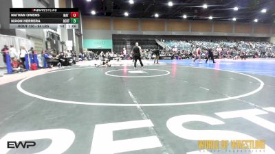 84 lbs Semifinal - Nathan Owens, Mat Time vs Nixon Herrera, OCRTC