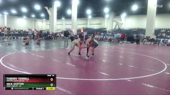 215 lbs Round 3 (6 Team) - Nick Saxton, Iowa Gables vs Thierry Terrell, Indiana Goon Squad
