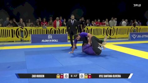 Kyle Santana Oliveira vs Zaid Hussein 2025 Pan IBJJF Jiu-Jitsu No-Gi Championship