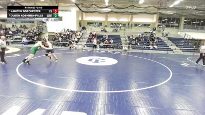 285 lbs Quarterfinal - Kamdyn Dorchester, Ithaca vs Dustin Koskinen-Falls, Oswego State