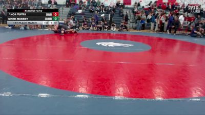 285 lbs 1st Place Match - Noa Tuitea, Shelton vs Mark Massey, Sumner