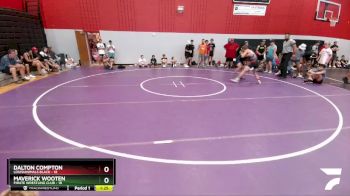 152 lbs Round 3 (6 Team) - Dalton Compton, Louisianimals Black vs Maverick Wooten, Pirate Wrestling Club