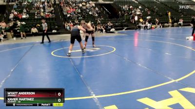 285 lbs Round 1 (16 Team) - Xavier Martinez, Kearney vs Wyatt Anderson, Amherst