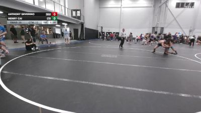 138 lbs Finals (8 Team) - Anthony Severino, Savage WA Boogiemen vs Henry Cai, CTWHALE
