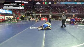 1A-144 lbs Cons. Round 2 - Parker Glassmaker, MMC/RU vs Austin Wagner, Panorama
