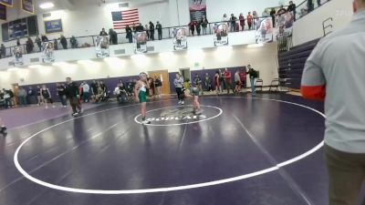 105 lbs Quarterfinal - Kaidis Paulson, Cody Middle School vs Cody McCabe, Lander Middle School
