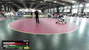 126 lbs Cons. Round 2 - Randy Marshall, Panguitch vs Kooper Keenan, Crimson Cliffs High