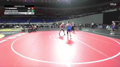 4A Boys 215 lbs Cons. Round 3 - Ty Bradbury, Hidden Valley Boys vs Arthur Duryea, Astoria Boys