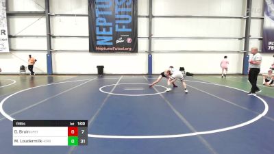 119 lbs Rr Rnd 3 - Dennis Bruin, Upstate Uprising vs Micah Loudermilk, Iron Horse Wrestling Club