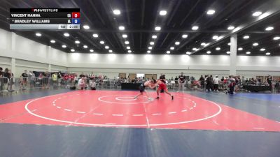 157 lbs Champ. Round 2 - Vincent Hanna, CA vs Bradley Williams, AL