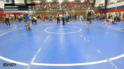 190 lbs Round Of 16 - Camden Dainty, Bartlesville High School vs Braden Strain, Berryhill High School