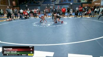 109-123 lbs Round 2 - Nevaeh Taylor, Grantsville Wrestling Club vs Ele Fager, Charger Wrestling Club