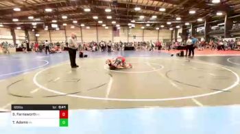 120 lbs Consi Of 16 #1 - Stone Farnsworth, RI vs Tyler Adams, PA