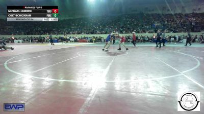 160 lbs Round Of 64 - Michael Hurren, Yukon vs Colt Schickram, Ponca City