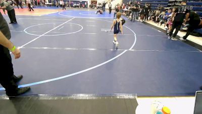 46 lbs Consi Of 4 - Espen Aynes, Southside Youth Wrestling vs Timber Elsey, Apache Youth Wrestling