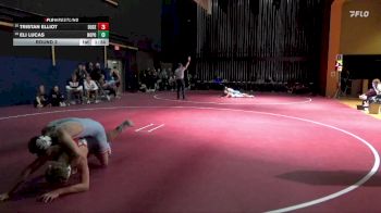 144 lbs Round 3 - Tristan Elliot, Dubuque Senior vs Eli Lucas, North Polk