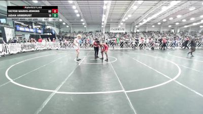 182 lbs Consi Of 16 #2 - Victor Marks-Jenkins, MD vs Aidan Armbrust, VA
