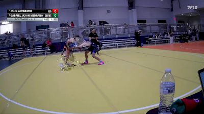 113 lbs Semifinal - John Alvarado, Apex Grappling Academy vs Gabriel Jaxon Medrano, Gracie Barra Westchase Wrestling Club