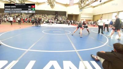 184-H lbs Consi Of 16 #2 - Ethan Leidig, Pro-ex Wrestling Club vs Ismael Ali-Barreto, Unattached
