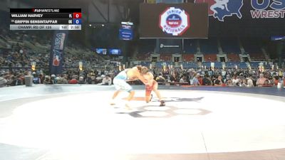 126 lbs Champ. Rd Of 128 - William Harvey, Florida vs Griffin Sensintaffar, Oklahoma