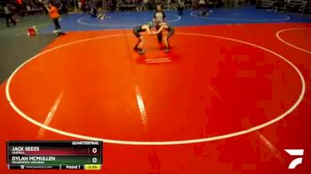140 lbs Quarterfinal - Dylan McMullen, Mahnomen-Waubun vs Jack Seezs, Sartell