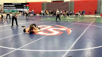 174 lbs Quarterfinal - Dylan Wiegert, Shenandoah University vs Arthur Gordon, Johns Hopkins