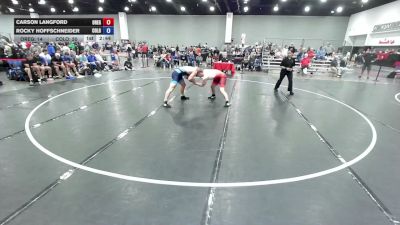 190 lbs Carson Langford, Team Oregon vs Rocky Hoffschneider, Team Colorado FS