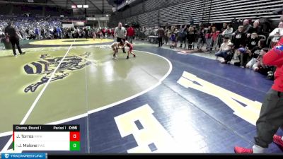 49 lbs Champ. Round 1 - Jamison Malone, Punisher Wrestling Company vs Jesus Torres, Victory Wrestling-Central WA