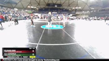117 lbs Cons. Semi - Kai Komomua, FordDynastyWrestlingClub vs Kajhari King, Askeo International Mat Club