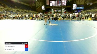 106 lbs Rnd Of 16 - Landen Modica, LA vs Elias Briones, CA