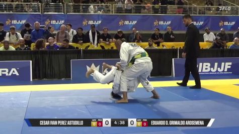 Eduardo D. Grimaldo Arosemena vs Cesar Ivan Perez Astudillo 2026 Pan Jiu Jitsu IBJJF Championship