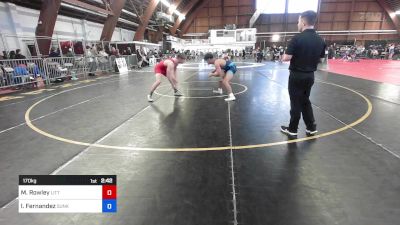 170 kg Rr Rnd 3 - Mason Rowley, Little Falls vs Isai Fernandez, Sunkist Kids Monster Garage