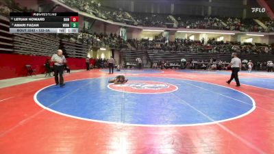 132-3A Cons. Round 2 - LeTuan Howard, Bainbridge vs Amari Fagan, West Hall