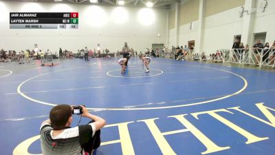 70 lbs Rr Rnd 3 - Jair Almaraz, ARES - EL vs Layten Marsh, M3 Wrestling Academy - EL